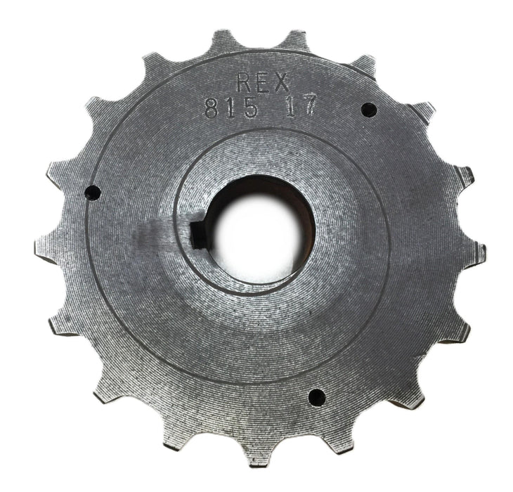 Rexnord Double-Roller Chain Sprocket with a 1" Bore w/Keyway 81517 (815-17) NOS