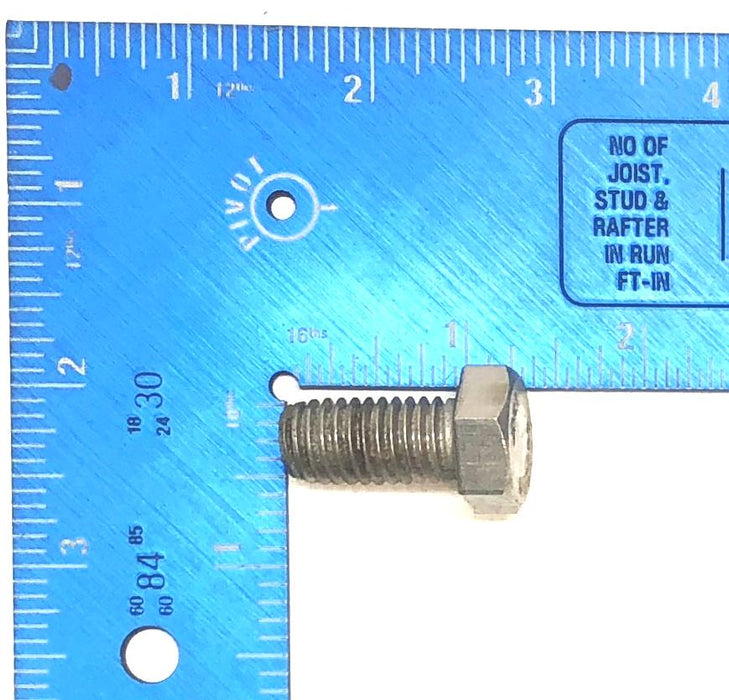 THE 1/2"-13 x 1" Stainless Steel Hex Head Cap Screw S30400 [Lot of 42] NOS