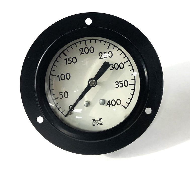 Marshalltown Gauge 2 Inch Type D Steel Case Pressure Gauge Fig 23-400# NOS