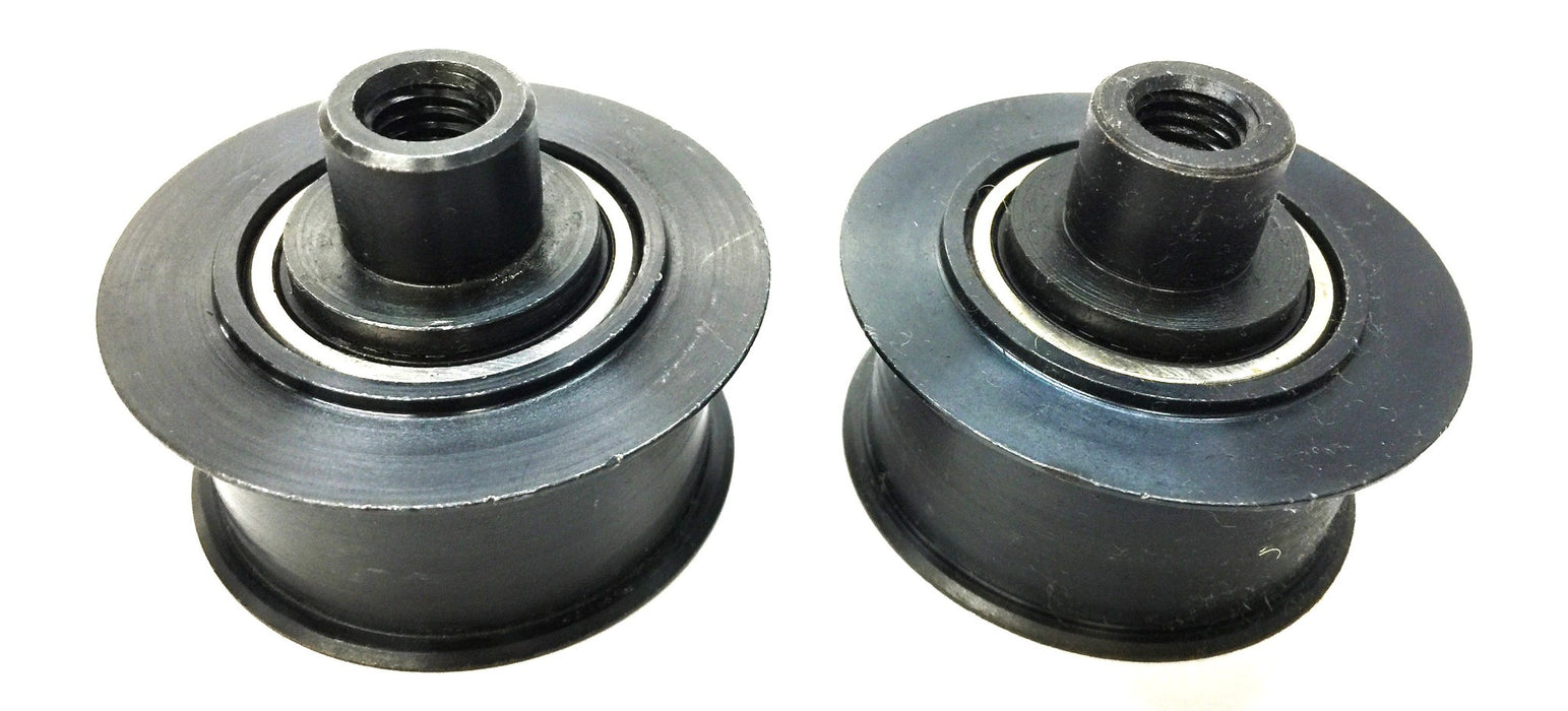 SNR 2" Steel Belt Bearing Pulley 6201 (F-20) [Lot of 2] NOS