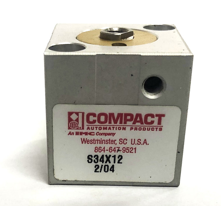 Compact Cylinder S34X12 NOS