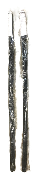 Warco Biltrite .500 x 01.000 x 36.000 Black Rubber Strip 030E1441 [Lot of 2] NOS