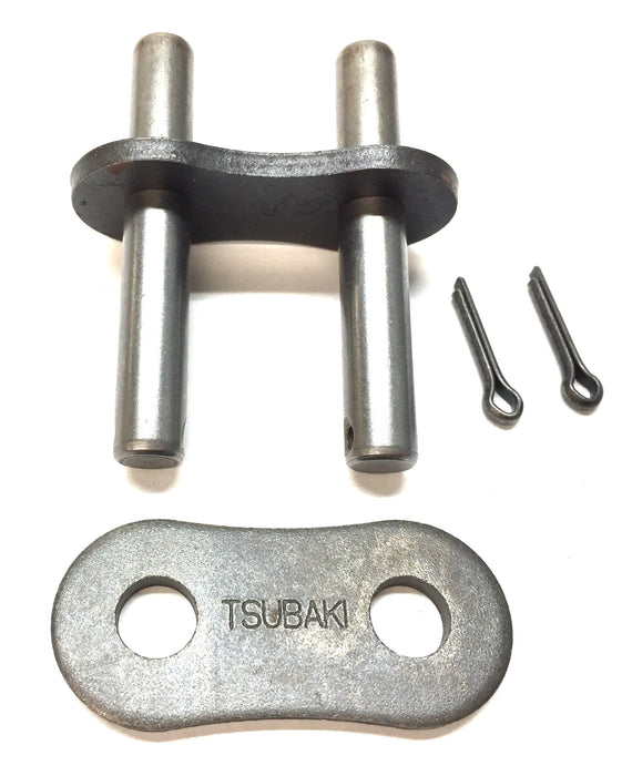 Tsubaki Roller Chain Cotter Type Connecting Link #80 D-3 [Lot of 3] NOS