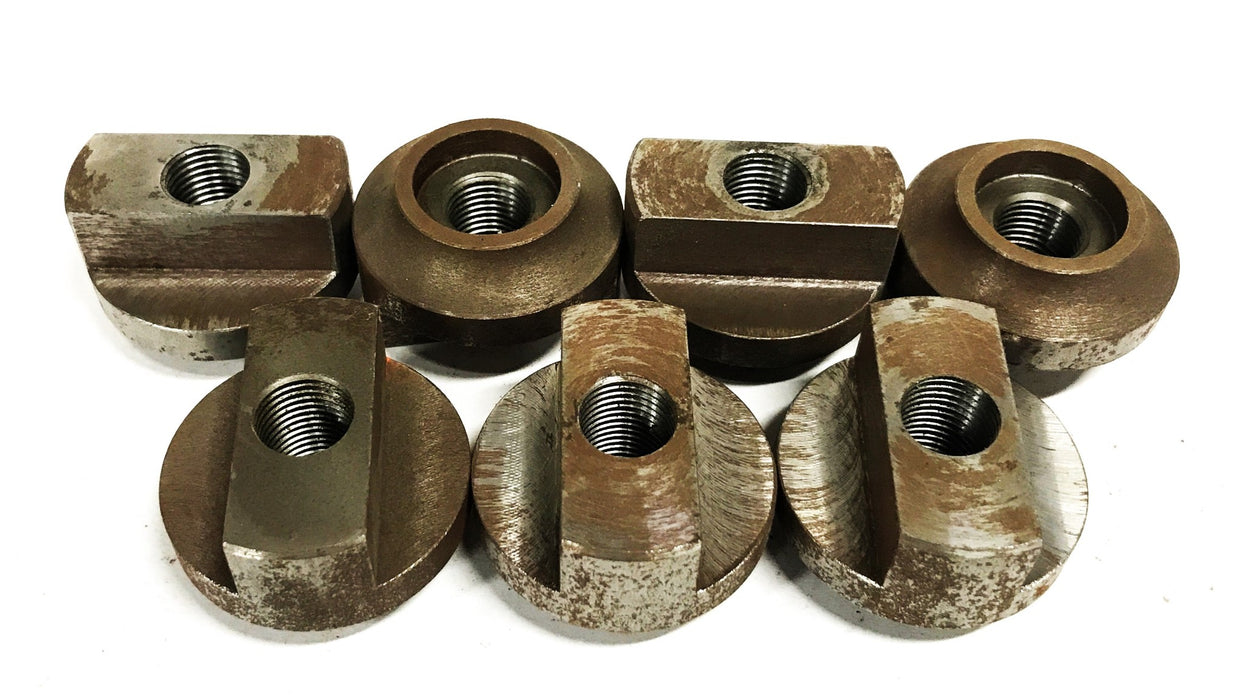 Unbranded 1 inch x 1-1/2 inch Lathe Spindle Wedge Head [Lot of 7] NOS