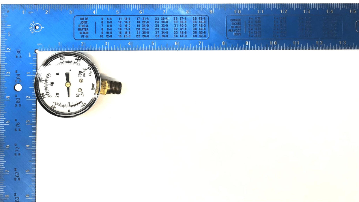 Marshall Town 1/4 NPT Pressure Gauge C14491 NOS