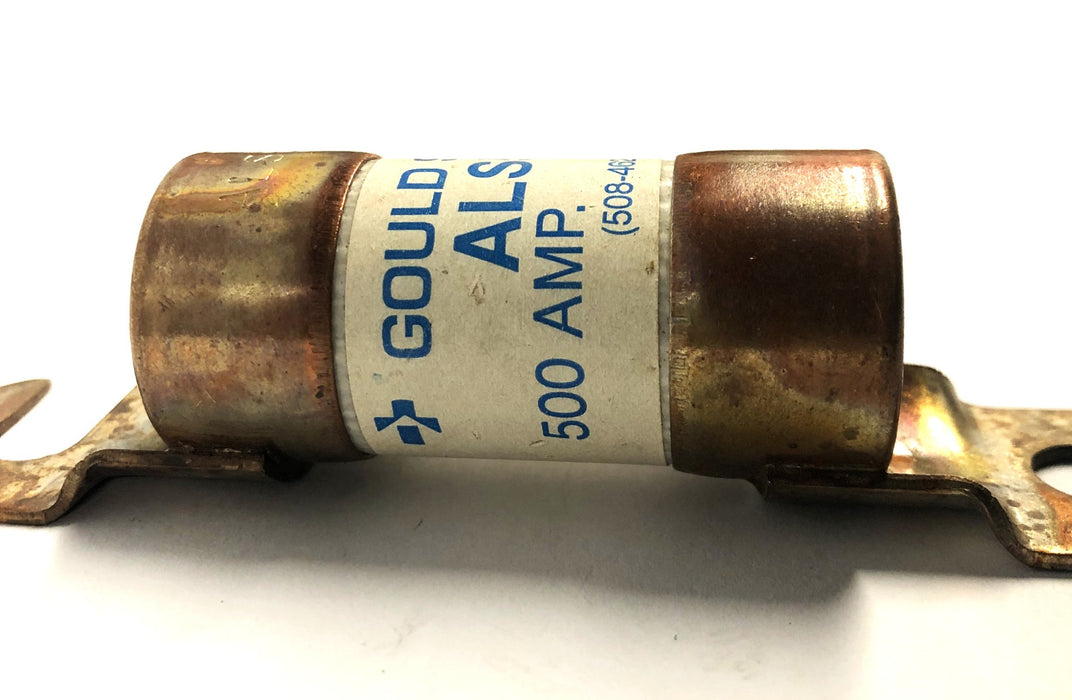 Gould Shawmut 500AMP 125 Volt Fuse ALS-500 NOS