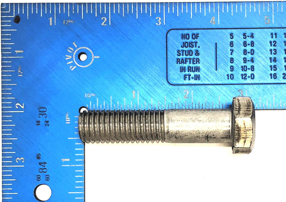 Unbranded 5/8"-11 x 2-3/4" Stainless Steel Hex Head Cap Screw [Lot of 14] NOS