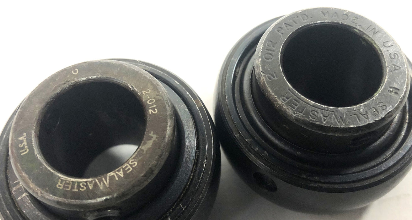SealMaster Ball Bearing Insert 2-012 [Lot of 2] NOS