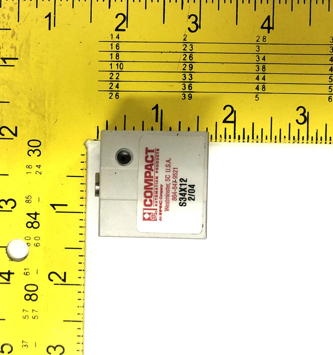 Compact Cylinder S34X12 NOS