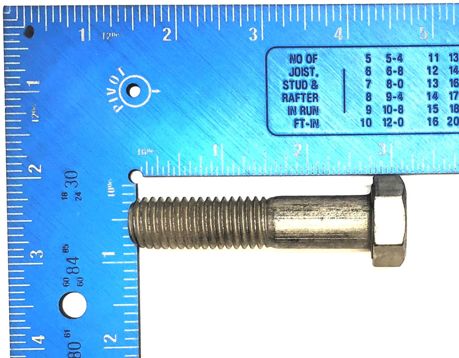 Unbranded 5/8"-11 x 2-3/4" Stainless Steel Hex Head Cap Screw [Lot of 28] NOS