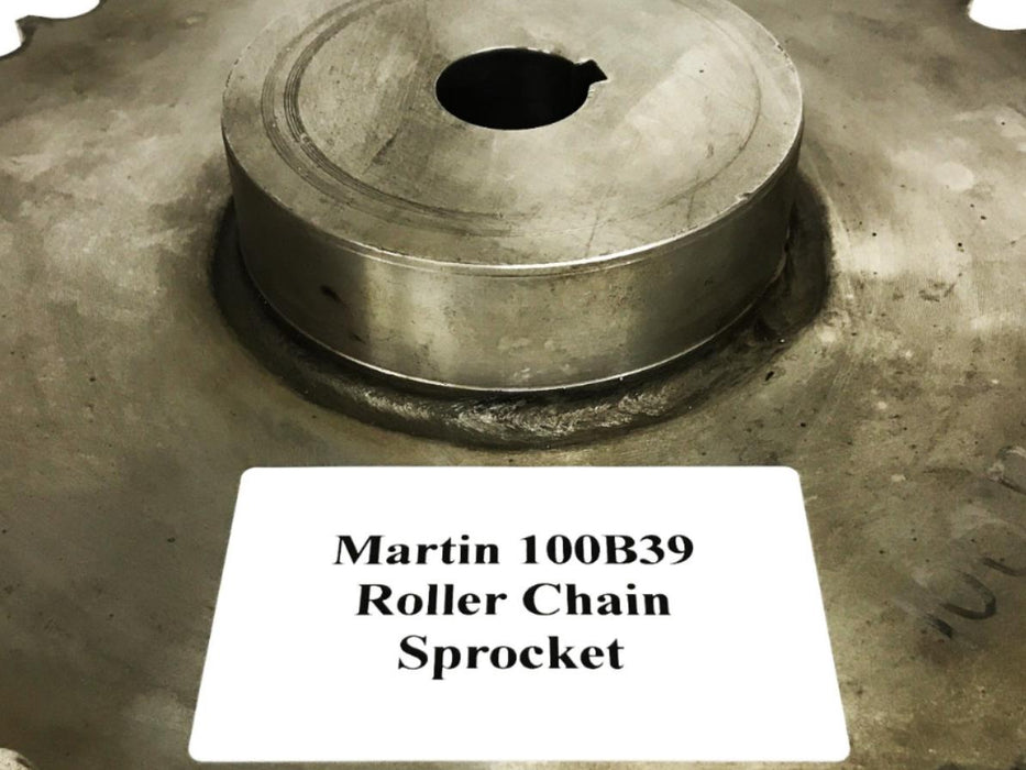 Martin 39-Tooth Roller Chain Sprocket 100B39 NOS