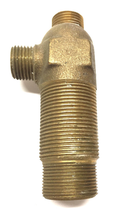 Chicago Faucet Brass Valve Body for Faucet Chicago 785 NOS
