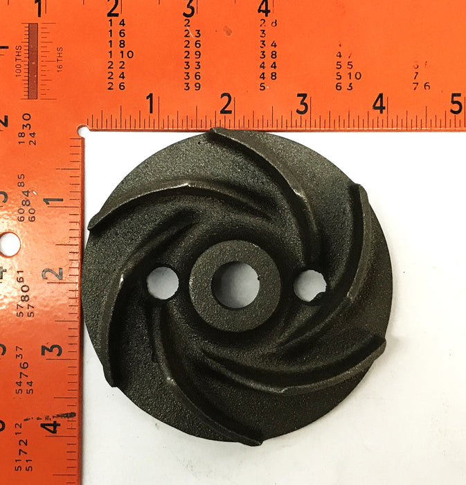 Unbranded Forklift 4-1/8 inch Water Pump Impeller 8B17-3 NOS