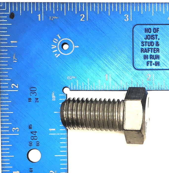 Unbranded 3/4"-10 x 1-1/2" Stainless Steel Hex Head Cap Screw [Lot of 13] NOS