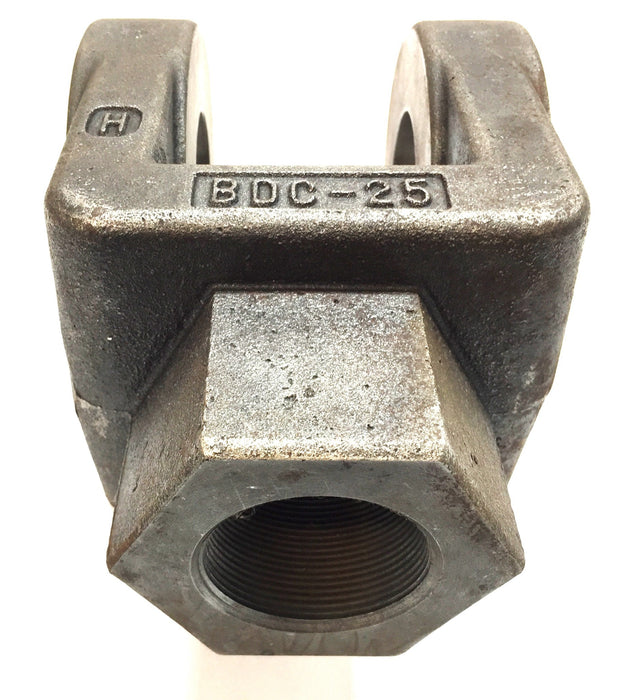 Unbranded Hydraulic Cylinder 2-1/2" Bore Rod Clevis BDC-25 NOS