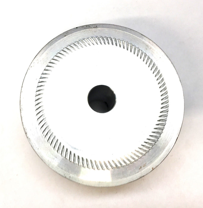 Unbranded 3-1/2"x 1" Aluminum Flange Timing Pulley with 1/2" Bore NOS
