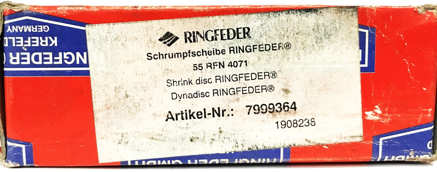 RingFeder Shaft Coupling 55-RFN-4071 NOS