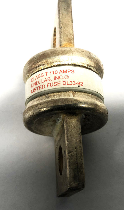 Gould Class T 100AMP HRCI-T Current Limiting Fuse A3T110 NOS