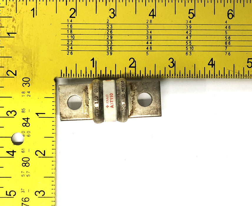 Gould Class T 100AMP HRCI-T Current Limiting Fuse A3T110 NOS