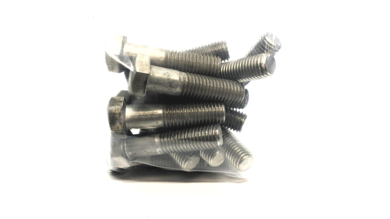Unbranded 5/8"-11 x 2-1/2" Stainless Steel Hex Head Cap Screw [Lot of 15] NOS