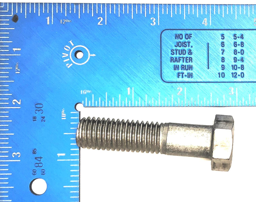Unbranded 5/8"-11 x 2-1/2" Stainless Steel Hex Head Cap Screw [Lot of 15] NOS