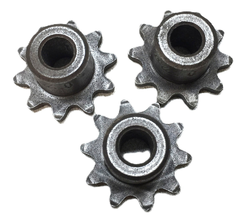 Martin 1/4" Blank Bore Roller Chain Sprocket 25B10 [Lot of 3] NOS