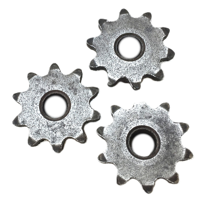 Martin 1/4" Blank Bore Roller Chain Sprocket 25B10 [Lot of 3] NOS