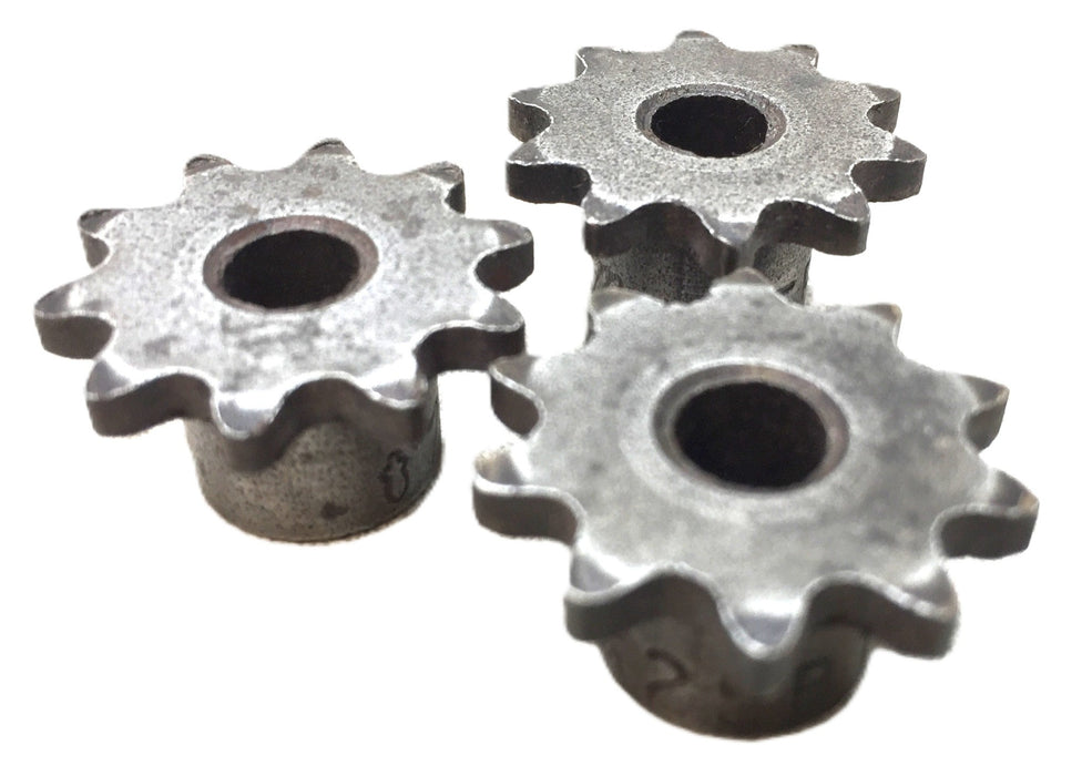 Martin 1/4" Blank Bore Roller Chain Sprocket 25B10 [Lot of 3] NOS