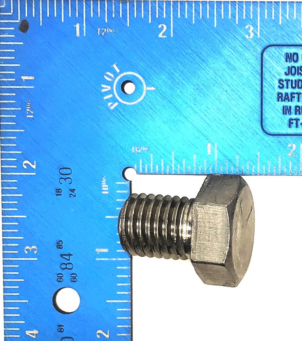 Unbranded 3/4"-10 x 1" Stainless Steel Hex Head Cap Screw [Lot of 50] NOS