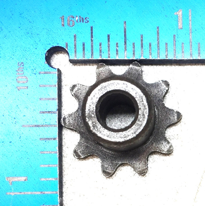 Martin 1/4" Blank Bore Roller Chain Sprocket 25B10 [Lot of 3] NOS