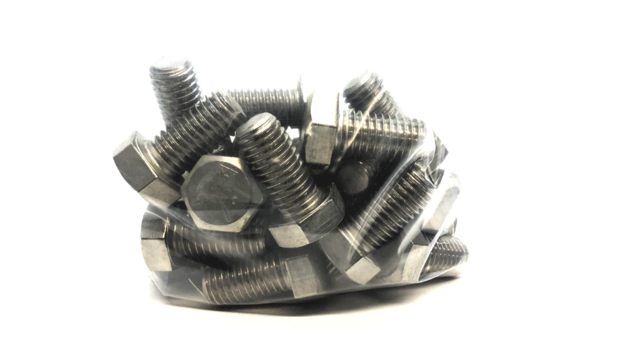 Unbranded 5/8"-11 x 1-1/4" Stainless Steel Hex Head Cap Screw [Lot of 21] NOS