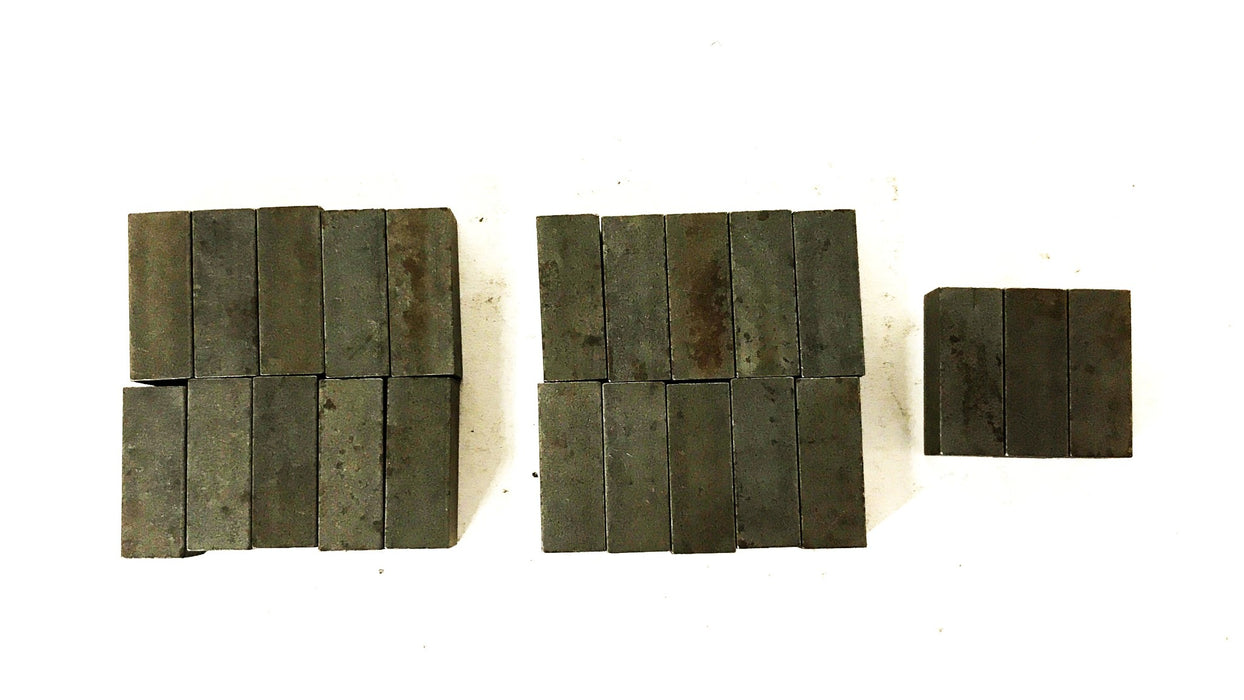 Unbranded 1/2 inch x 1 inch Square Machine Key Dowel Pin [Lot of 23] NOS