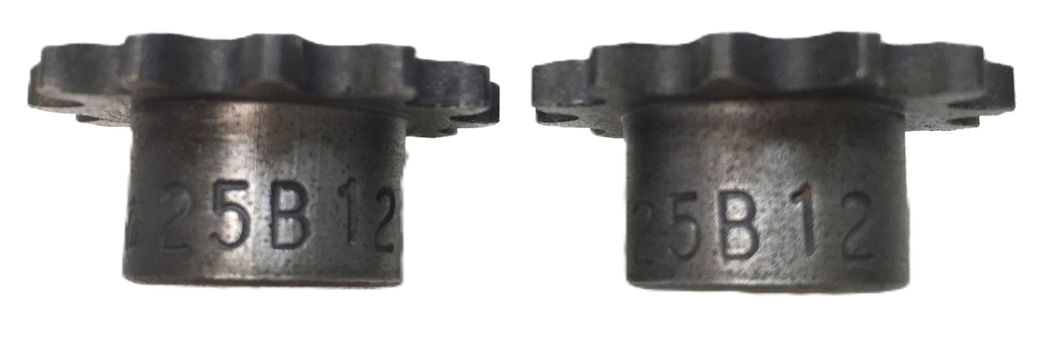 Martin 1/4" Blank Bore Roller Chain Sprocket 25B12 [Lot of 2] NOS
