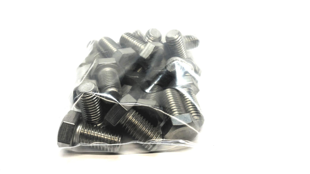 Unbranded 5/8"-11 x 1-1/4" Stainless Steel Hex Head Cap Screw [Lot of 20] NOS