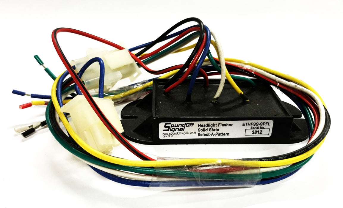 Sound Off Signal Headlight Flasher ETHFSS-SPFL NOS