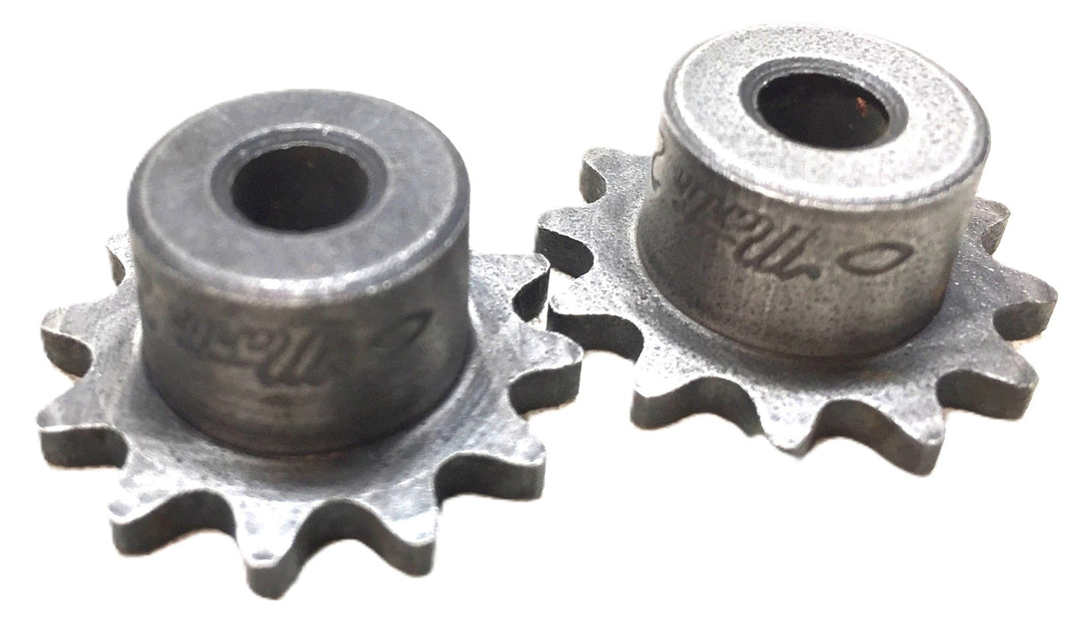Martin 1/4" Blank Bore Roller Chain Sprocket 25B12 [Lot of 2] NOS