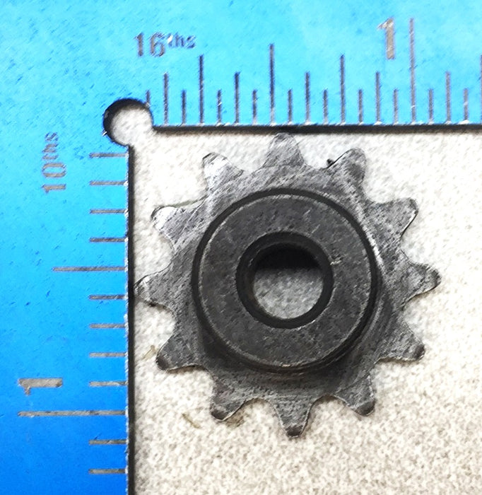 Martin 1/4" Blank Bore Roller Chain Sprocket 25B12 [Lot of 2] NOS