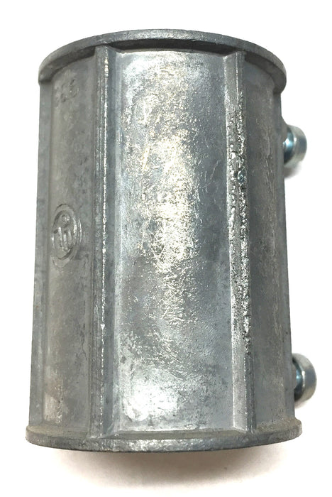 Unbranded 1.16" x 2" Set-Screw Coupling Conduit 933 [Lot of 16] NOS
