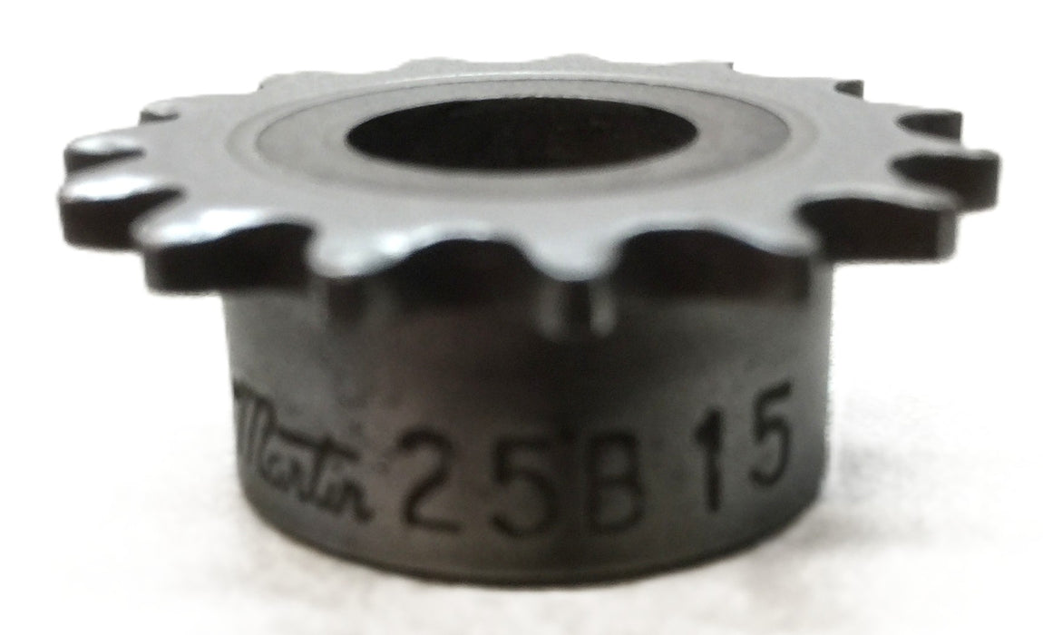 Martin 1/2" Blank Bore Roller Chain Sprocket 25B15 NOS