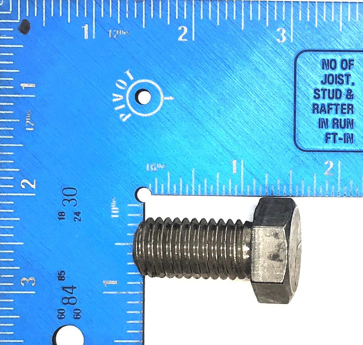 Unbranded 5/8"-11 x 1-1/4" Stainless Steel Hex Head Cap Screw [Lot of 34] NOS