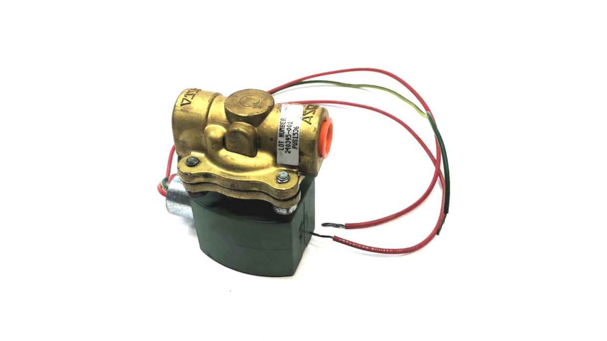 Asco Solenoid Coil Valve Assembly 240345-001 / 238610-058D NOS