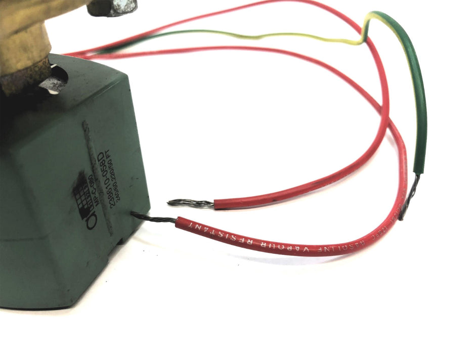 Asco Solenoid Coil Valve Assembly 240345-001 / 238610-058D NOS