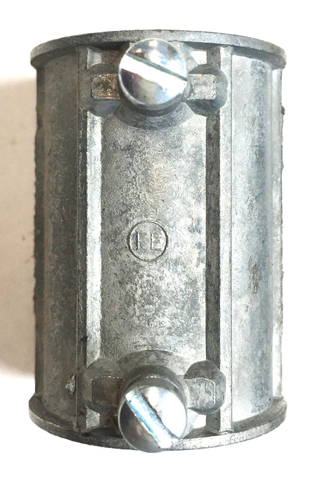 Unbranded 1.16" x 2" Set-Screw Coupling Conduit 933 [Lot of 16] NOS