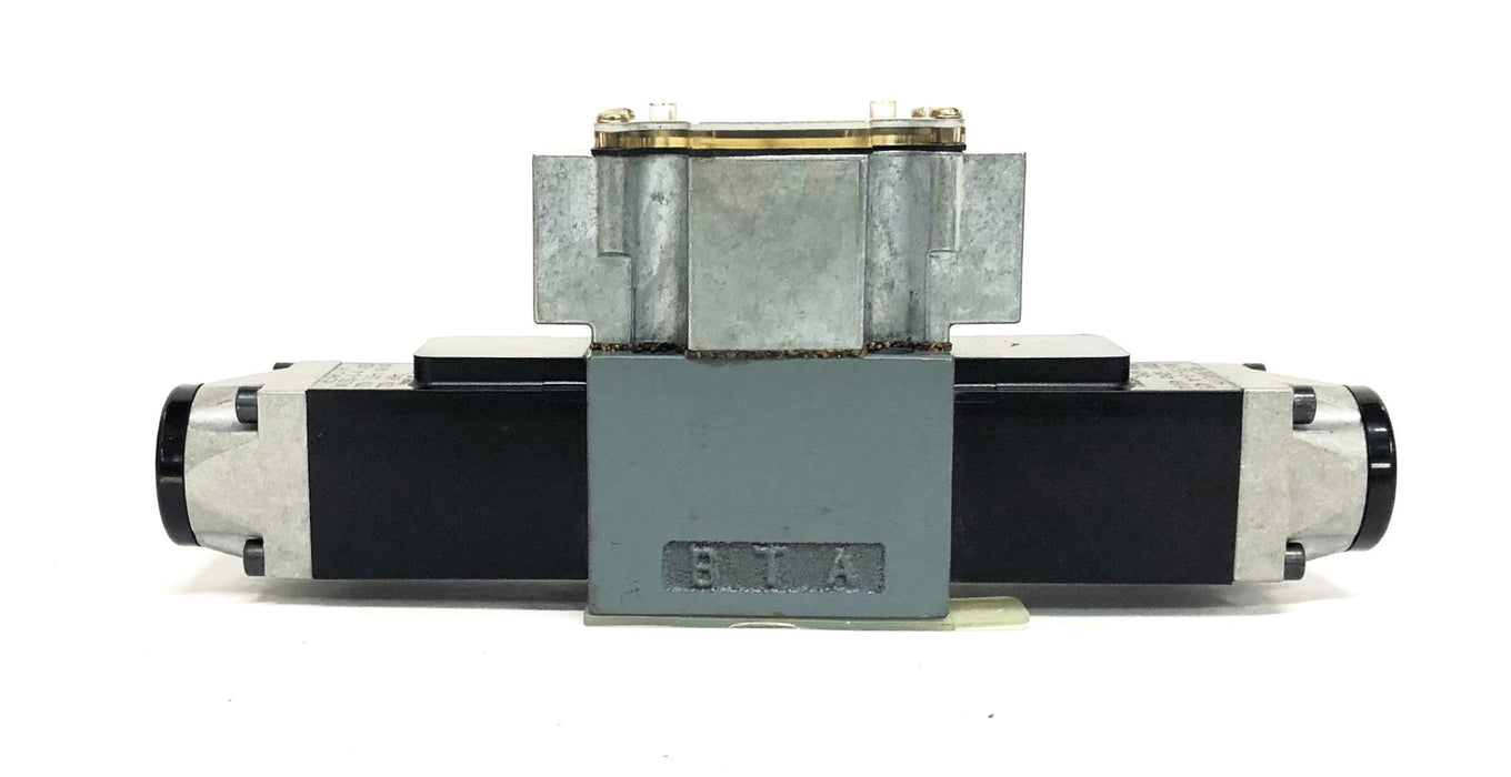 Rexroth Directional Solenoid Valve Assembly 4WE6E52/AW110-50/60N9DA NOS