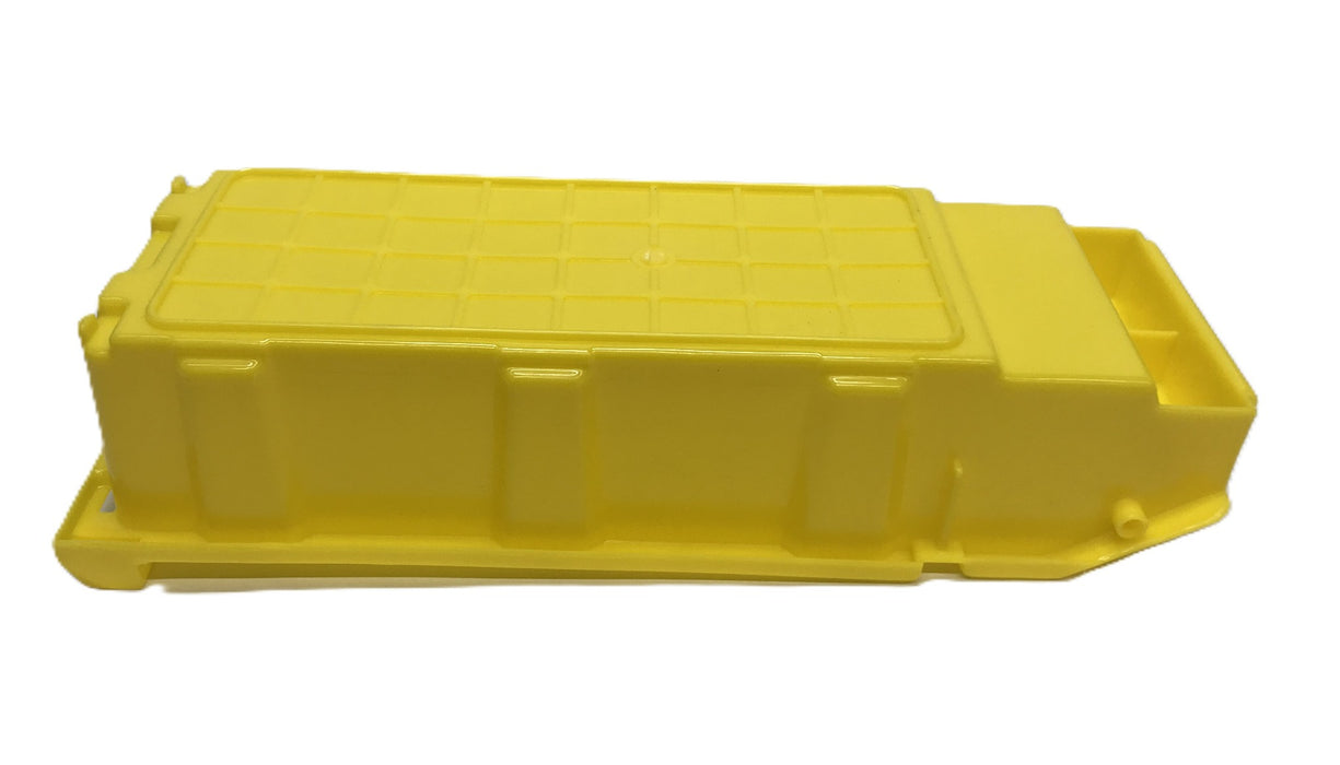 Unbranded Approx 15-1/2 x 6 x 3-3/4" Nestable Yellow Bins [Lot of 15] Used