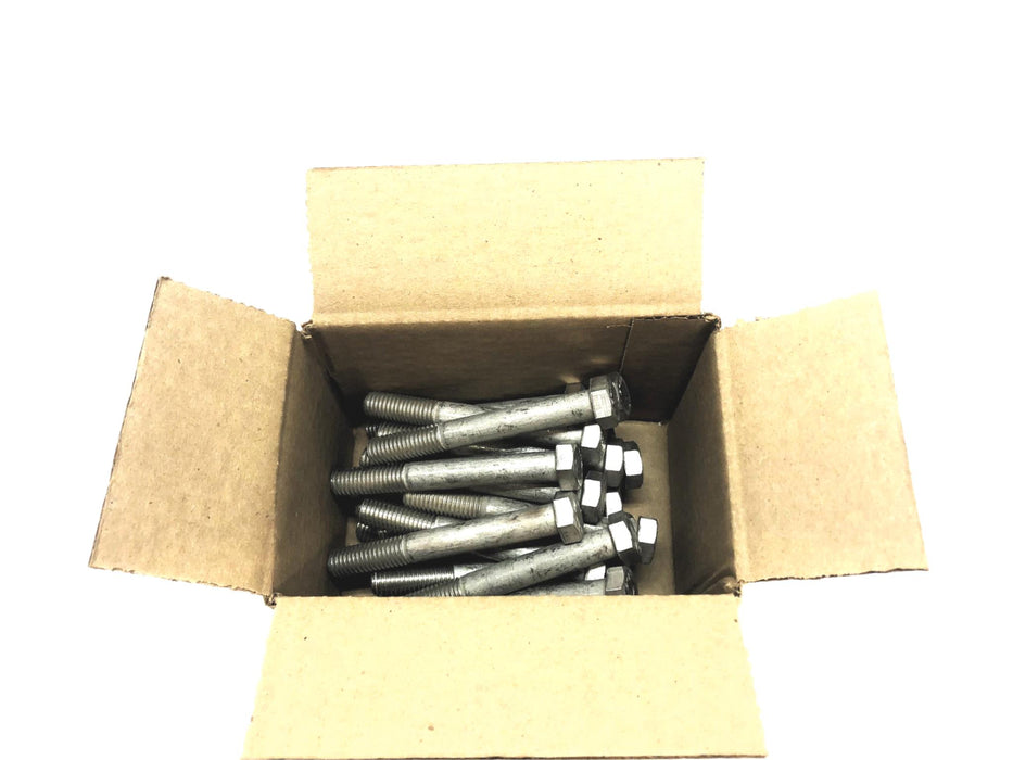 Unbranded 1/2"-13 x 4" Stainless Steel Hex Head Cap Screw 18-8 [Lot of 21] NOS