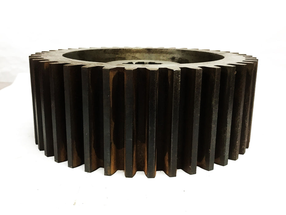 Unbranded Cast Iron Spur Gear with Spur Bore NOS