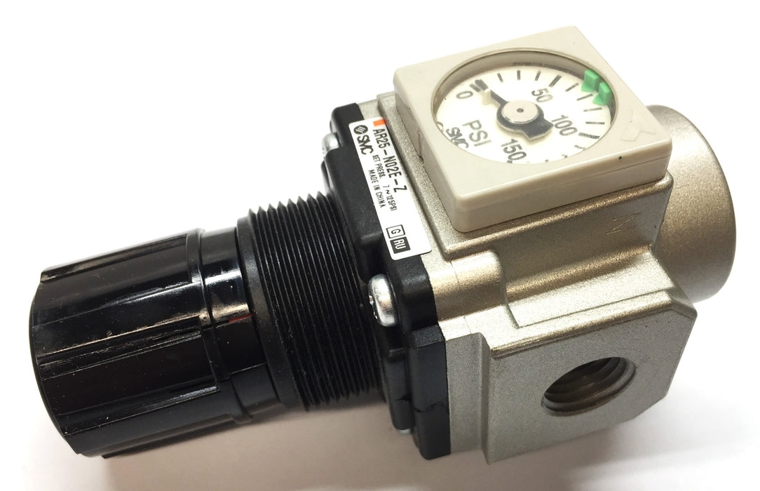 SMC Modular Pressure Regulator w/Gauge AR25-N02E-Z NOS