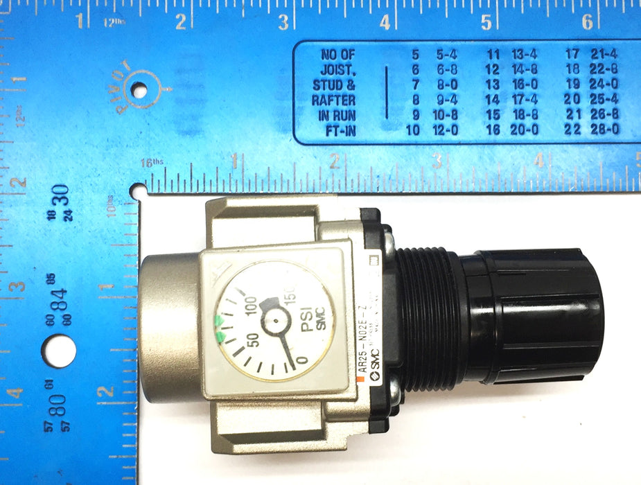 SMC Modular Pressure Regulator w/Gauge AR25-N02E-Z NOS