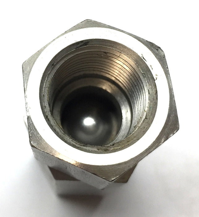 Teledyne Hydraulic Ball Check Valve 404GG 3/8SS-3 NOS